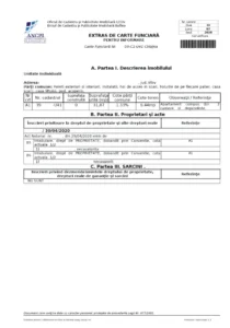 model de extras de carte funciara